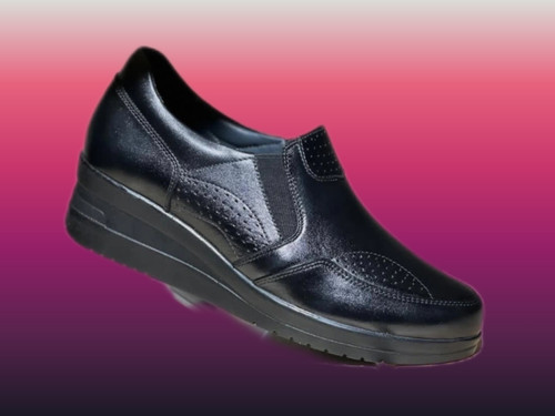 کفش چرم زنانه لژدار طبی دکتر لوتان مدل هالگوس