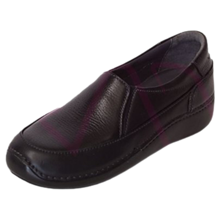 کفش چرم زنانه طبی دکتر لوتان مدل ۴۰۰ مخصوص خار پاشنه