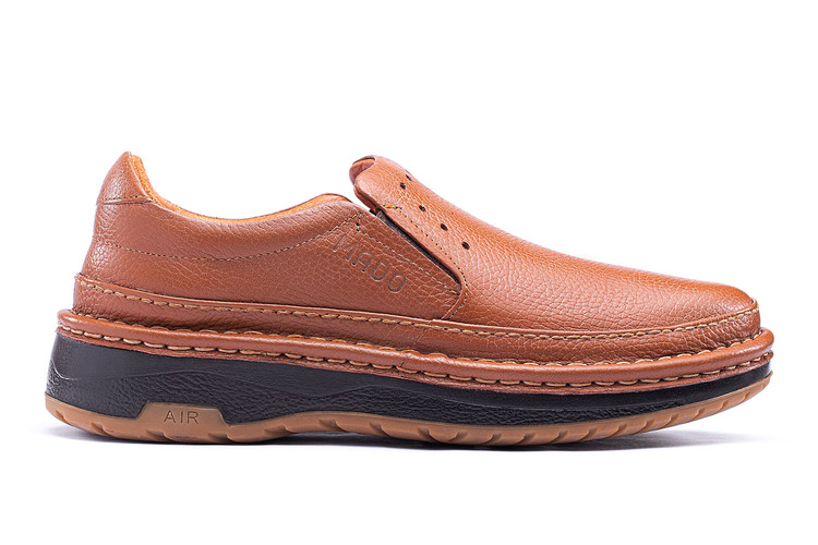 کفش چرم طبیعی مردانه طبی مادو کد ۲۰۱۱