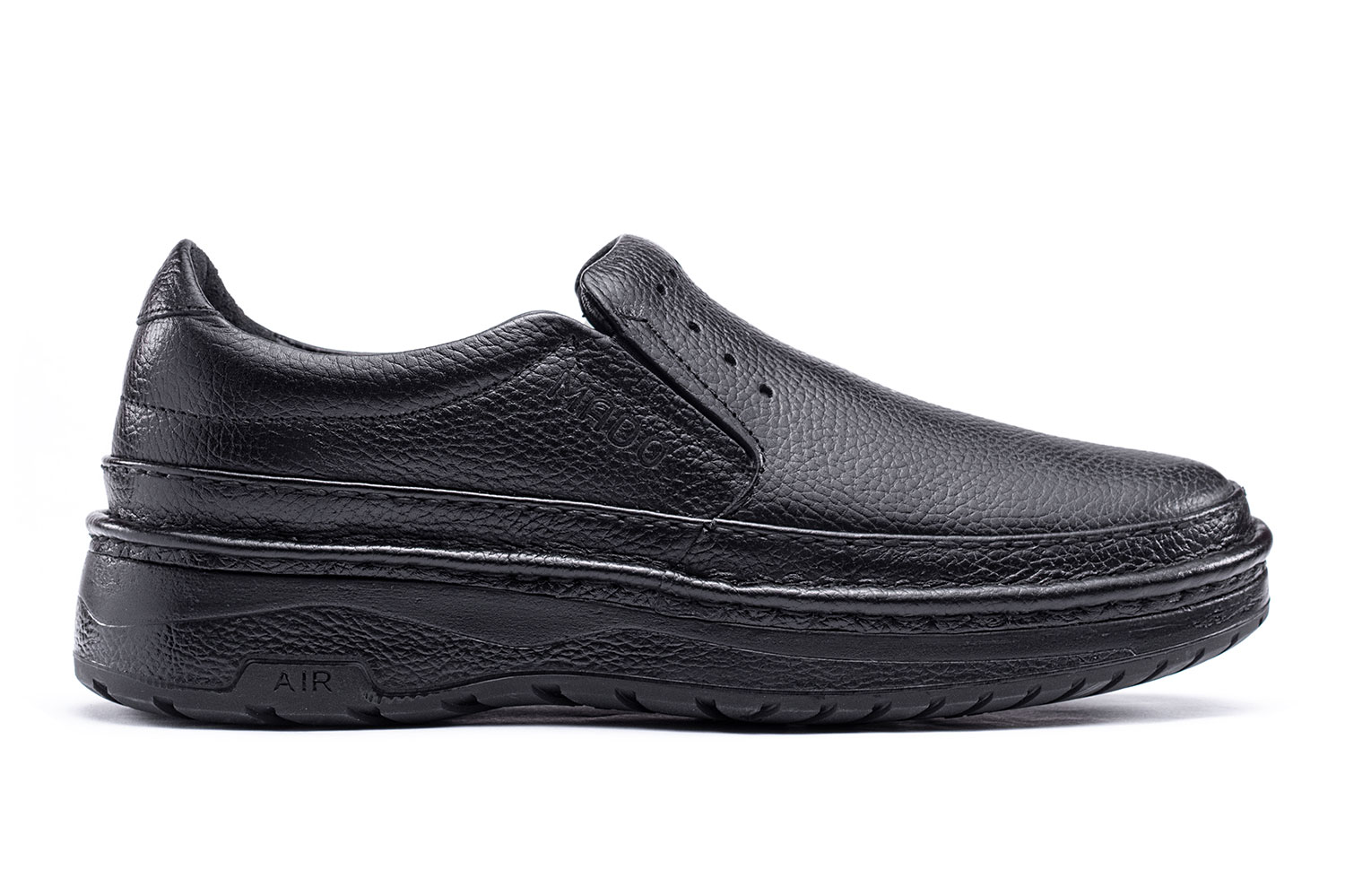 کفش چرم طبیعی مردانه طبی مادو کد ۲۰۱۱