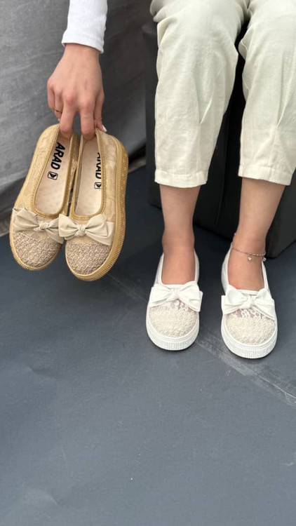 کفش تابستانی لژدار گیپور زنانه