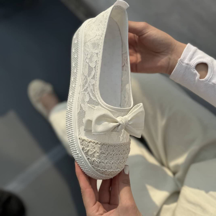 کفش تابستانی لژدار گیپور زنانه