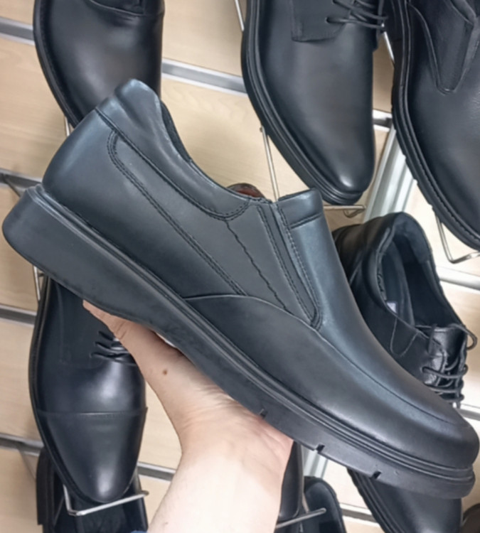 کفش چرم طبی مردانه دنج مدل ماکان