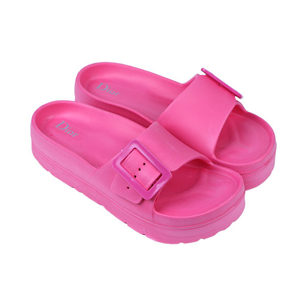 دمپایی زنانه زیتون مدل دیور