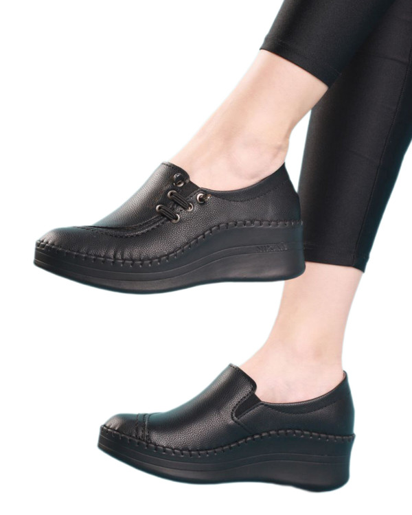 کفش طبی زنانه نیکان گام مدل سئول مخصوص خار پاشنه