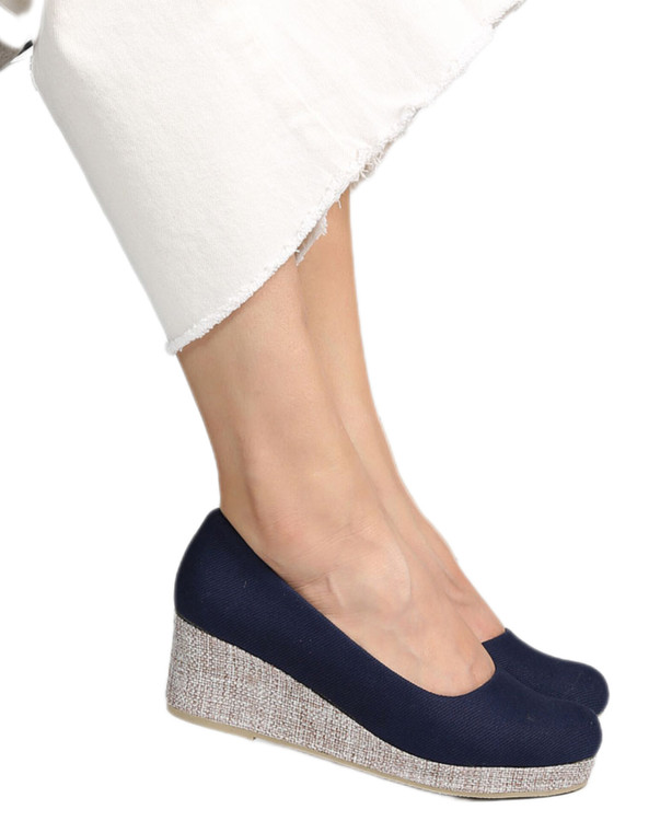 کفش زنانه کنفی پاشنه ۵سانت