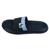 دمپایی زنانه زیتون مدل تیک تاک