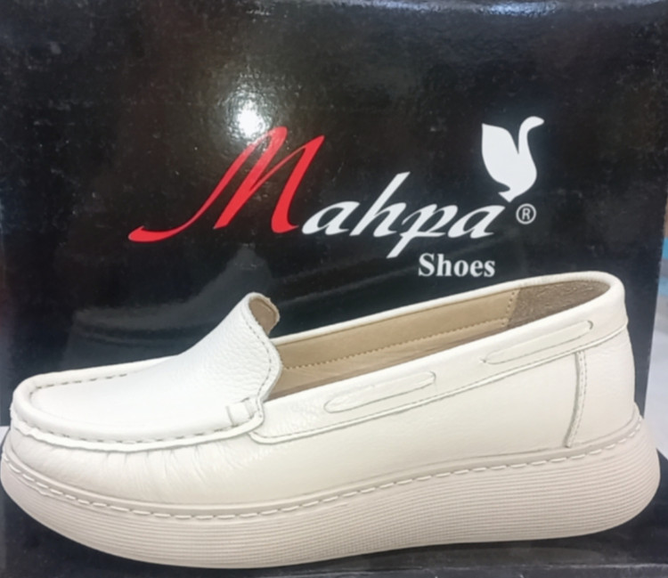 کفش زنانه لژدار چرم طبیعی مهپا ۲۲۷۱