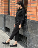 کفش زنانه لژدار چرم طبیعی کد ۲۲۷۱مهپا