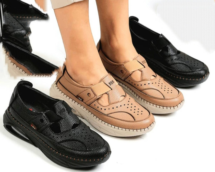 کفش طبی زنانه لژدار دکتر دانش کد ۵۵۵