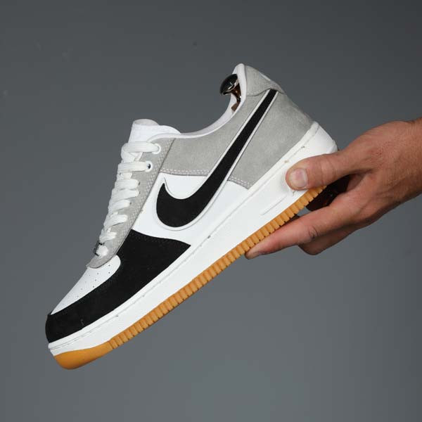 کتونی نایک ایر فورس سفید طوسی مشکی