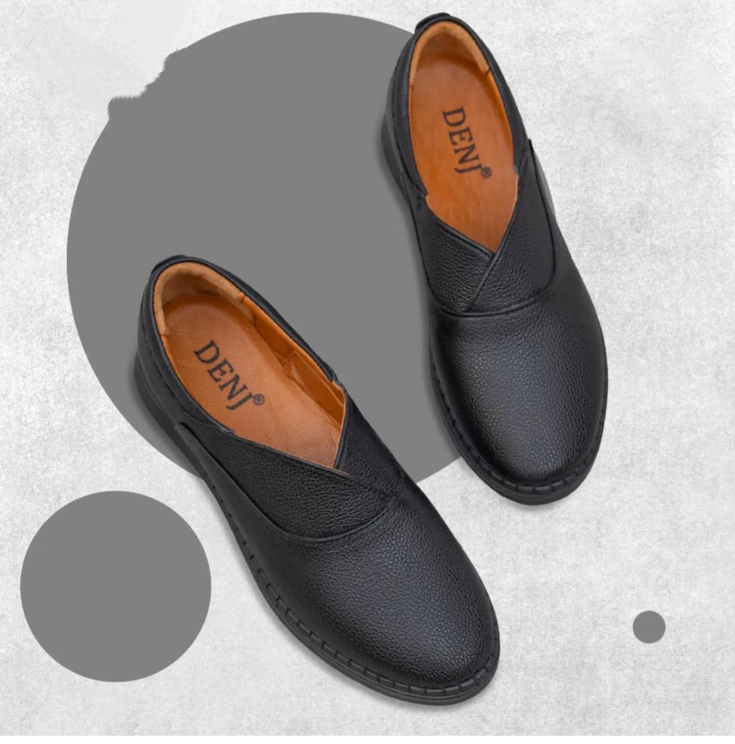 کفش زنانه تمام چرم طبی (رعنا)برند دنج