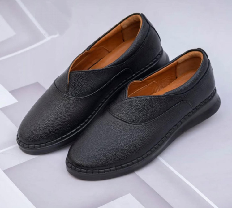 کفش زنانه کلارک تمام چرم طبی(رعنا)برند دنج