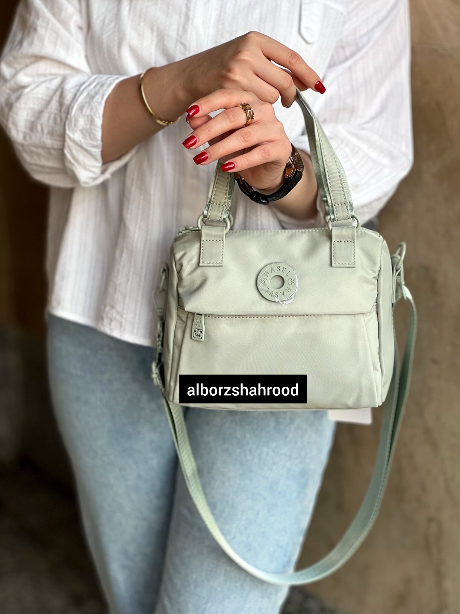 کیف دوشی و دستی زنانه حاصل کد ۱۴۱۸