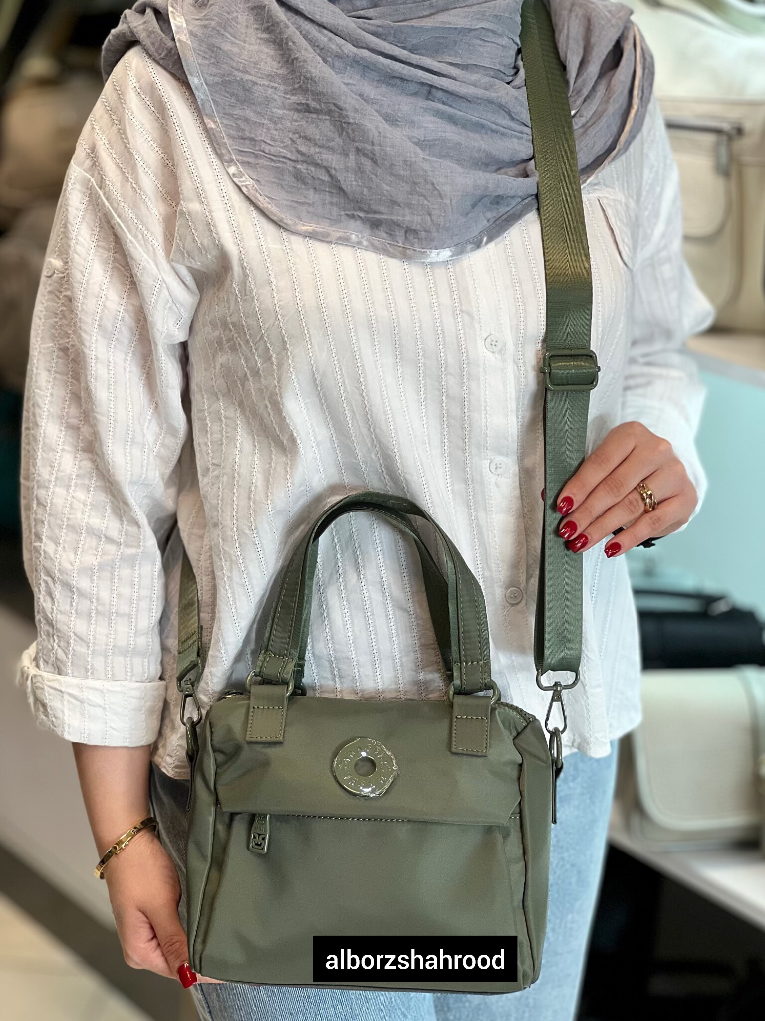 کیف دوشی و دستی زنانه حاصل کد ۱۴۱۸
