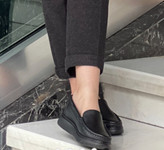 کفش زنانه چرم طبیعی کد ۲۲۷۱ مهپا