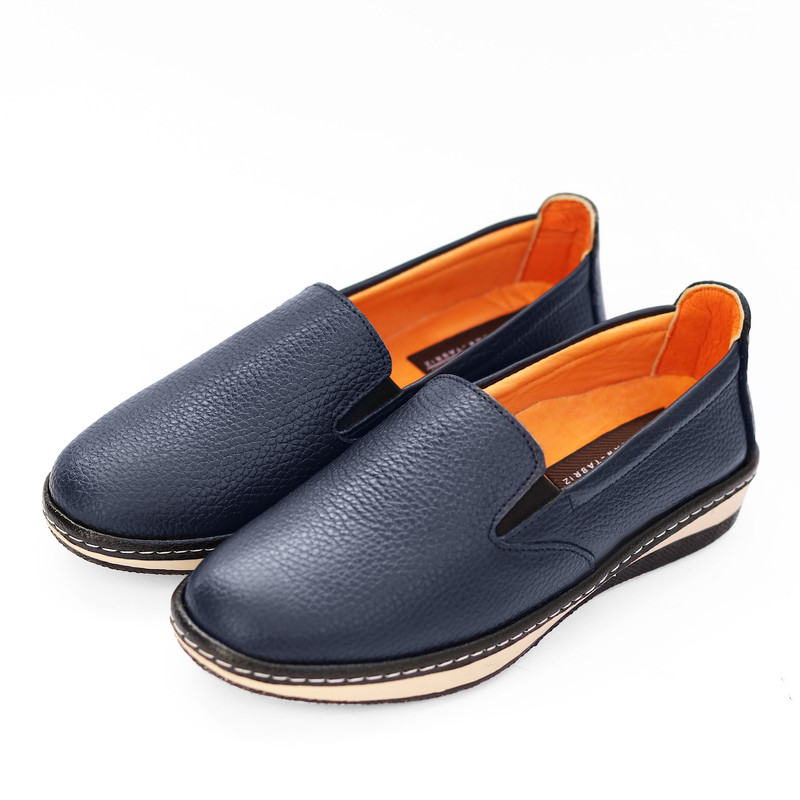 کفش روزمره طبی زنانه چرم طبیعی گوهر گام