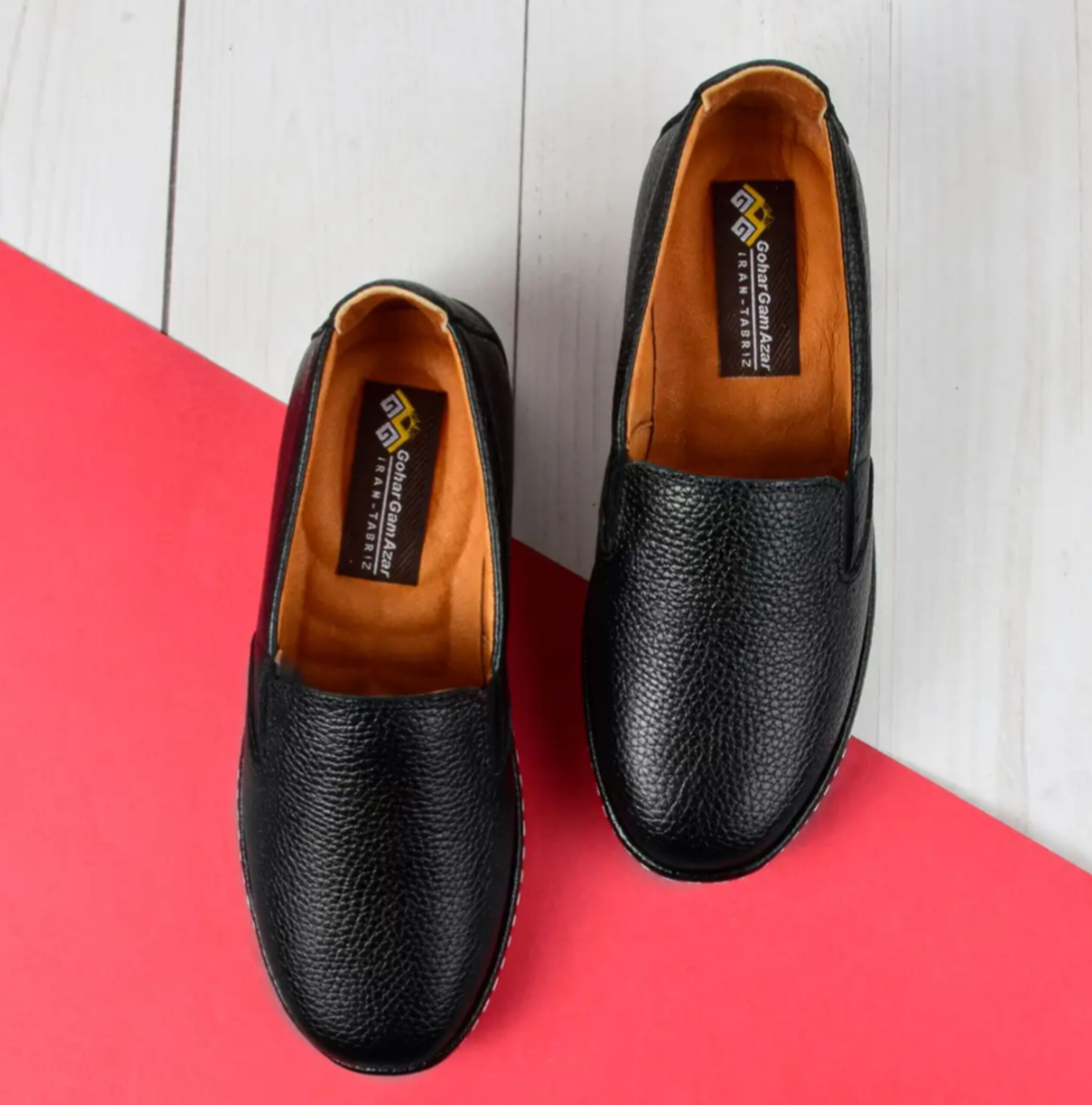 کفش روزمره طبی زنانه چرم طبیعی گوهر گام