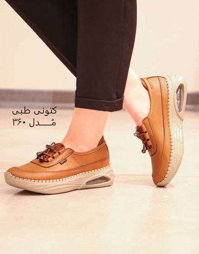 کفش طبی راحتی زنانه دکتر دانش مدل ۳۶۰ مخصوص خار پاشنه