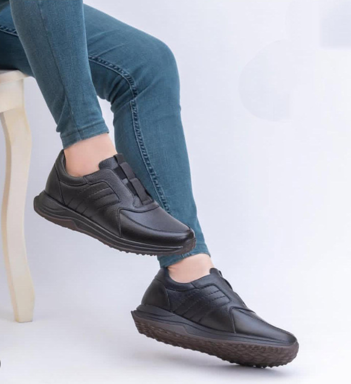 کفش اسپرت طبی چرم مردانه دنج کد ۲۳۶