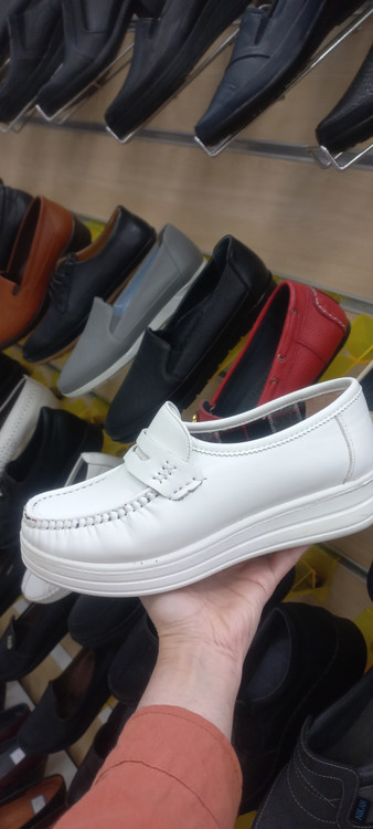 کفش طبی روزمره زنانه پاژند مدل دریا دارای پد مخصوص خار پاشنه