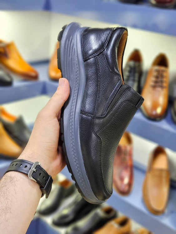 کالج رسمی چرم بدون بند طبی مردانه