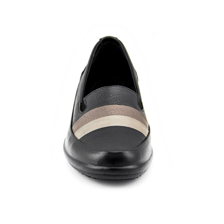 کفش طبی راحتی زنانه آفاق چرم مدل صدف