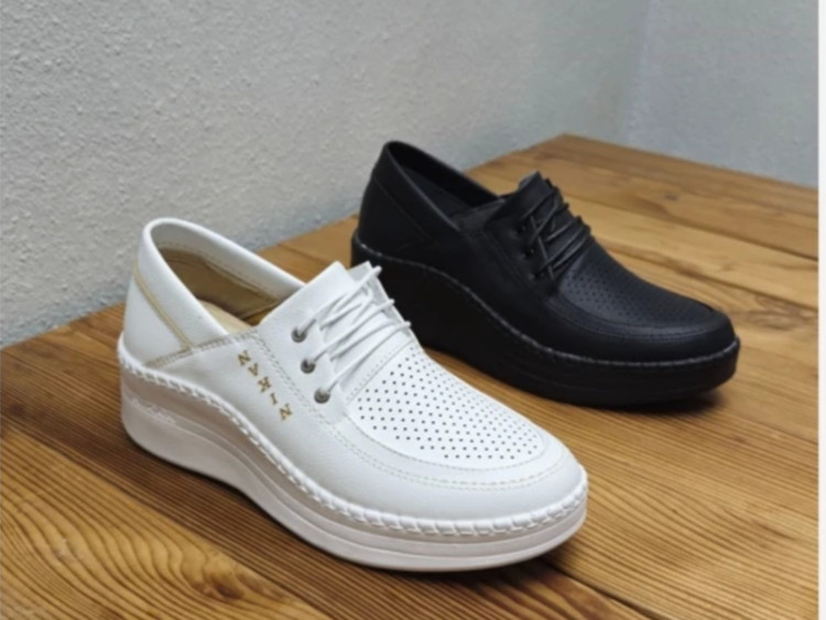 کفش طبی لژدار زنانه نیکان گام مدل آزاده مخصوص خار پاشنه