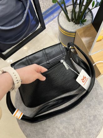 کیف چرم دوشی برند حاصل کد ۱۴۴۳