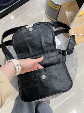 کیف چرم دوشی برند حاصل کد ۱۴۴۳