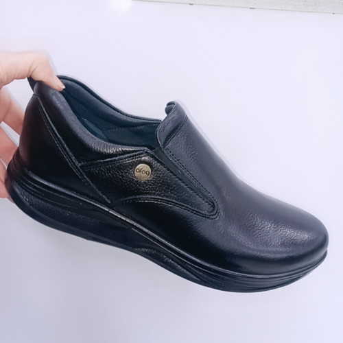 کفش چرم طبی مردانه آفاق کد ۶۰۰۳