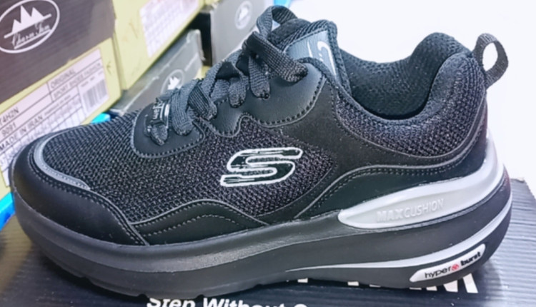 کتانی چرمدتام کد ۲۴۳ مشکی