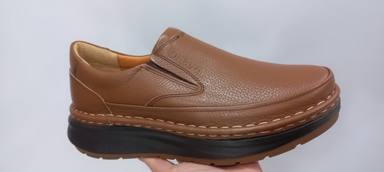 کلارک طبی تمام چرم مردانه دکتر برن مدل ۱۰۱ با پد مخصوص خار پاشنه