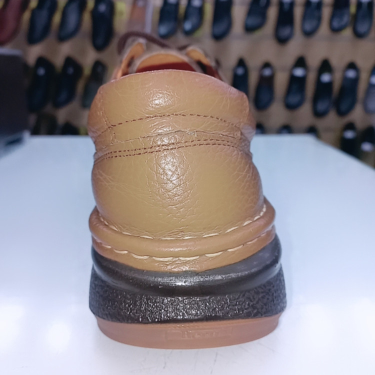 کلارک طبی تمام چرم مردانه بندی دکتر برن با پد مخصوص خار پاشنه