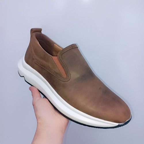 کفش تمام چرم مردانه راحتی اسپرت