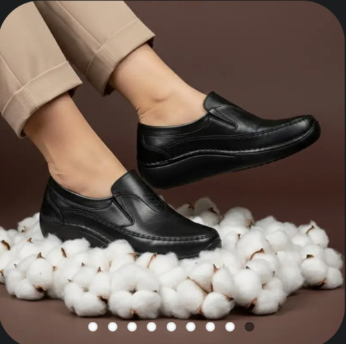کفش طبی راحتی تمام چرم مهپا کد ۲۲۵۲