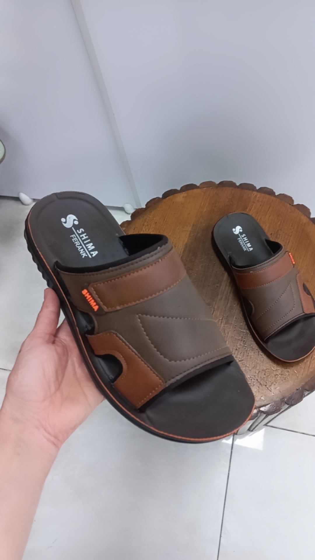 صندل مردانه شیما مدل فرانک