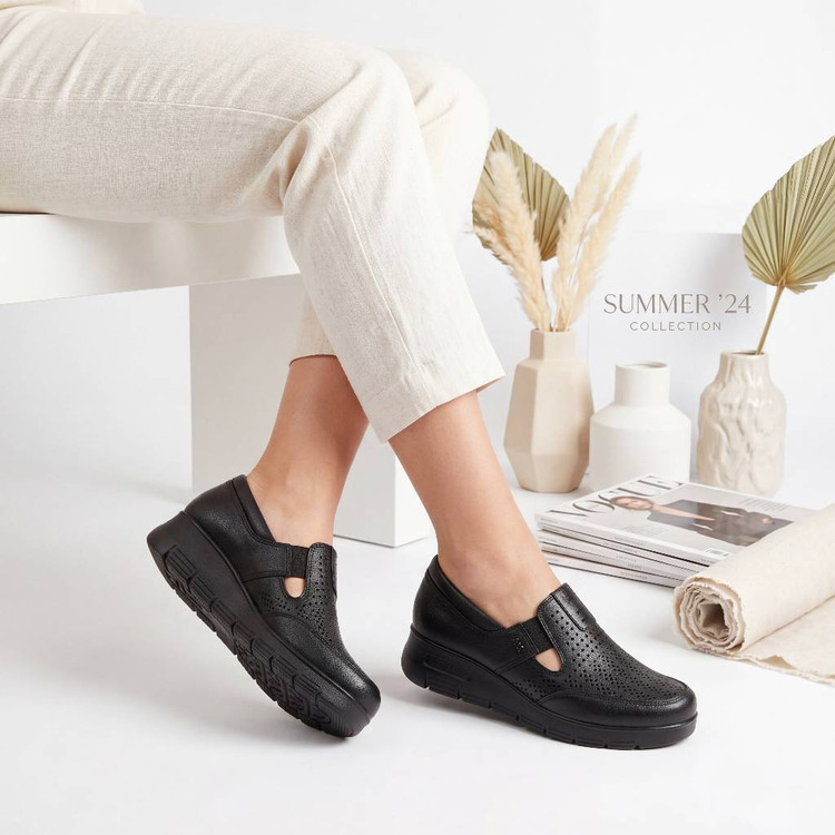 کفش طبی لژدار زنانه اکسیژن مدل سکانس
